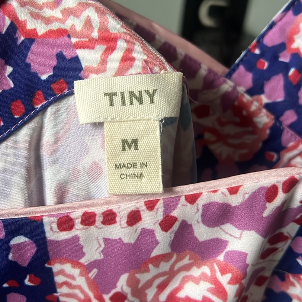 Floral Pink and Purple dress - Picture 3 of 4